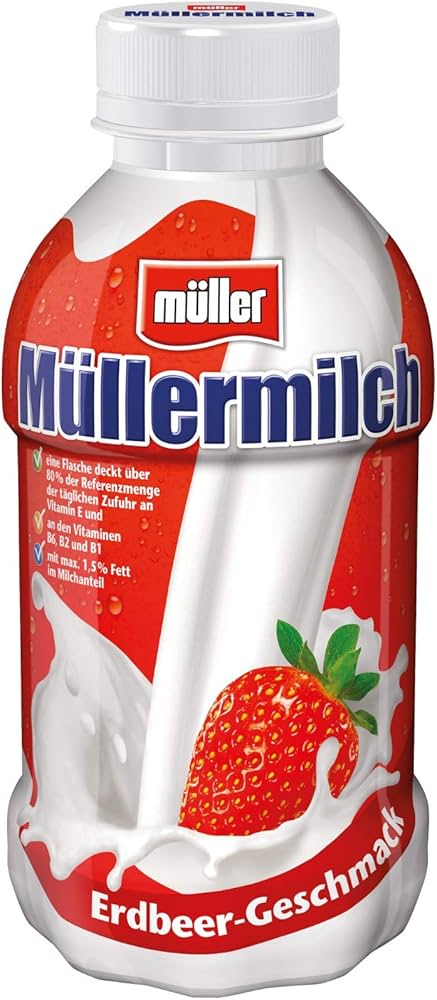 Müllermilch Erdbeer