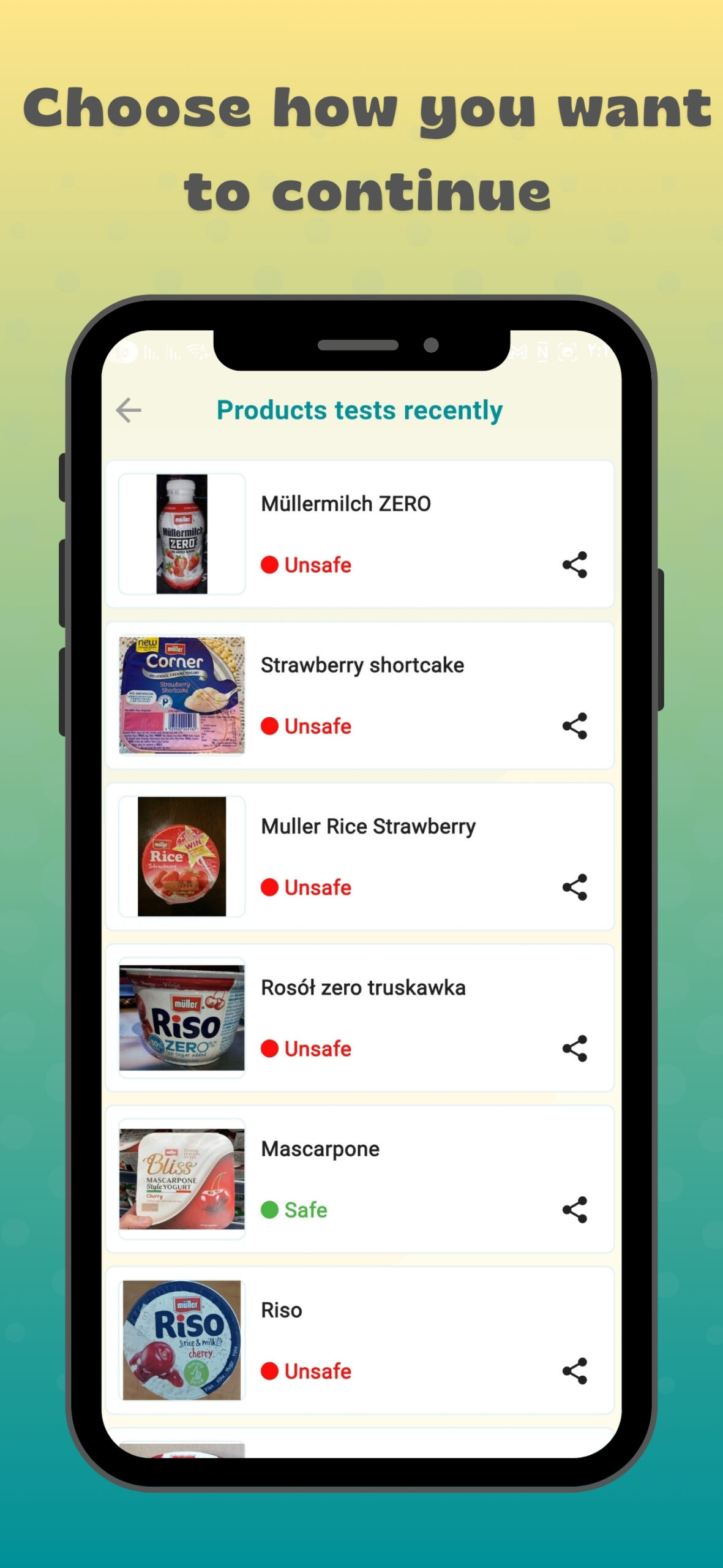 Zuletzt geprüfte Produkte